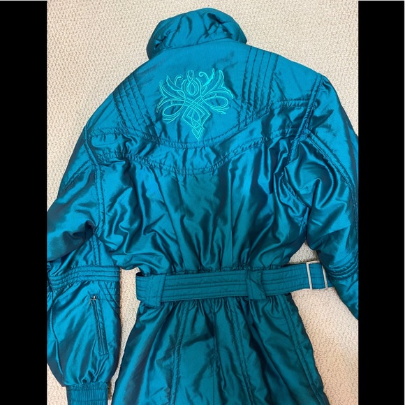 SOLD-Descente 1 Piece Ski Suit Women’s Size 4 - Picture 6 of 16